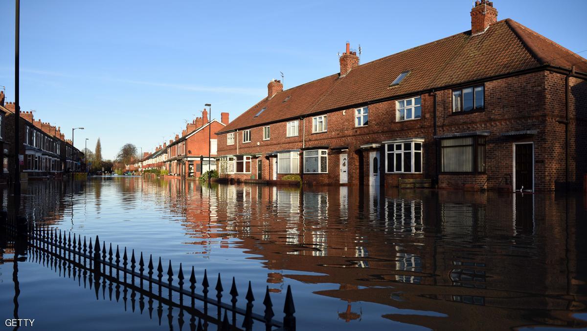 الفيضانات تجتاح مناطق في شمال بريطانيا