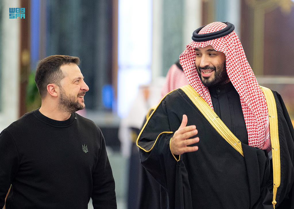 بوساطة ولي العهد محمد بن سلمان.. رسميًا هدنة لمدة 30 يومًا بين أوكرانيا وروسيا