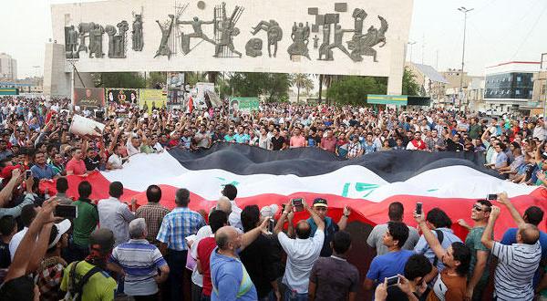 مظاهرات عراقية ضد الاحزاب الدينية في العراق