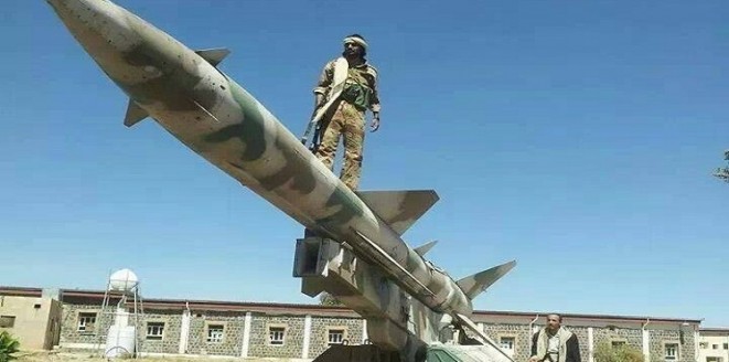 اعتراض صاروخ باليستي اطلق من اليمن باتجاه السعودية